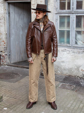Aero Leather Clothing Hooch Hauler Seal Vicenza