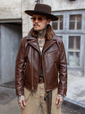 Aero Leather Clothing Hooch Hauler Seal Vicenza