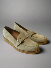 Bright Shoemakers Crepe Loafer Desert Suede