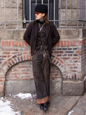 Belafonte Ragtime Clothing Bootleg Broadway Jacket 29 12 Melton Horsehide