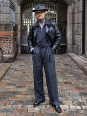 Adjustable Costume, Siren Suit (Churchill), Charcoal