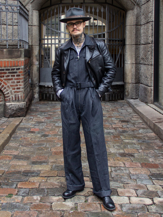 Adjustable Costume, Siren Suit (Churchill), Charcoal