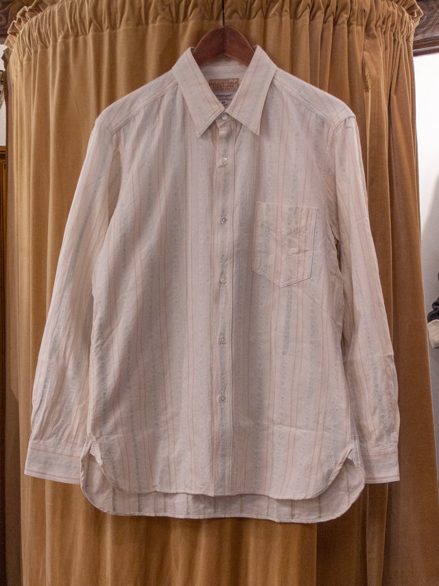 Adjustable Costume, AS-118 Cotton Dobby Work Shirt, Natural