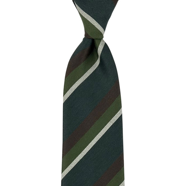 Wool Silk Tie Striped