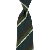 Tie in lana/seta - Rigata - Bigi Ties
