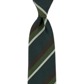 Wool/silk tie – Striped - Bigi Ties