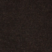 Shetland Sweater In Dark Brown