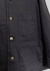 Chores Coat Black Denim