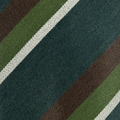Wool/silk tie – Striped - Bigi Ties
