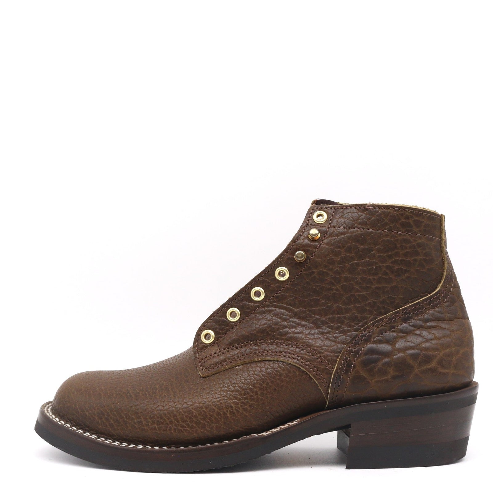 Shrunken Bison Laceup 10 5 C Ready To Ship