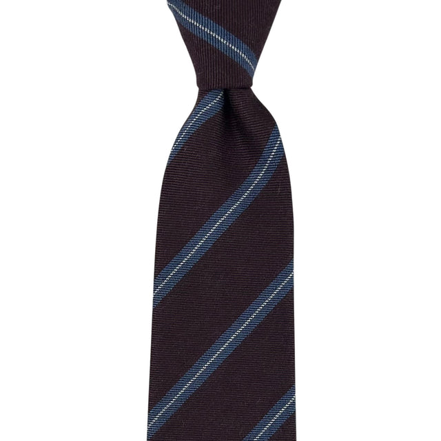 Cashmere tie – Striped - Bigi Ties