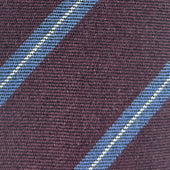 Cashmere tie – Striped - Bigi Ties