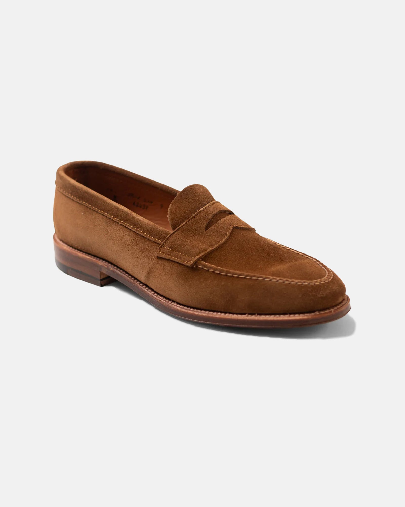 Made In Usa Snuff Suede Unlined Leisure Handsewn Loafer
