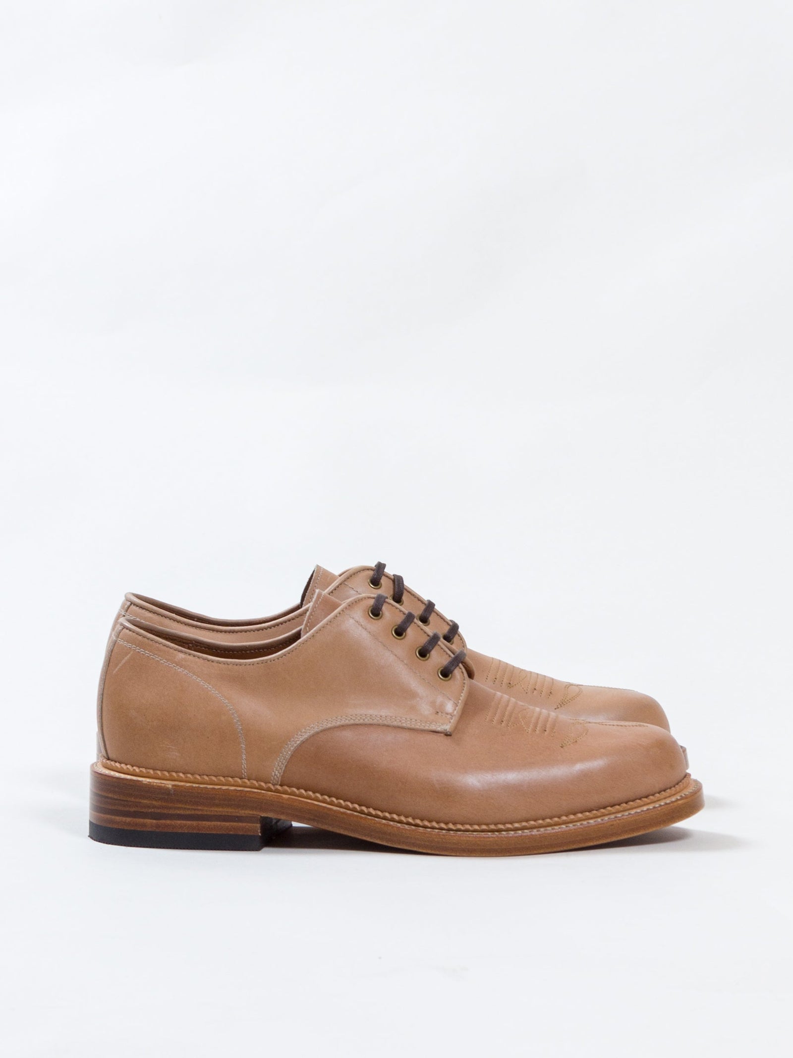 Bright Shoemakers Western Derby Natural
