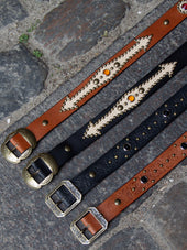 Bandits Golden Belts Sacremento Belt Brown