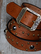 Bandits Golden Belts Sacremento Belt Brown