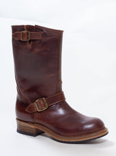 Bright Shoemakers Engineer Boot Chestnut Brown
