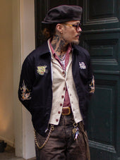 Tailor Toyo, 1960's Vietnam Map Jacket TT15892, 119 Black