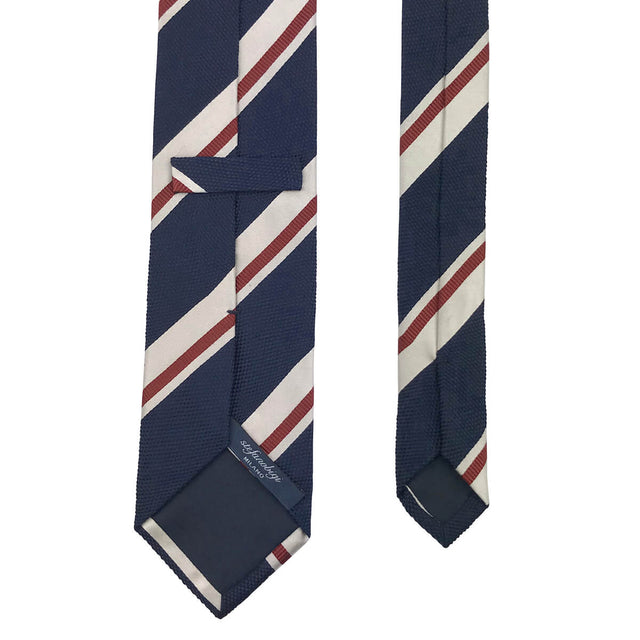Tie in oxford -Rigata - Bigi Ties