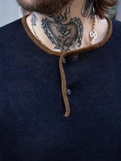 Max Rohr Side Buttons S S Sleeve Tobacco