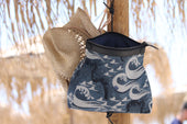 M S Carry Ocean Jacquard Black