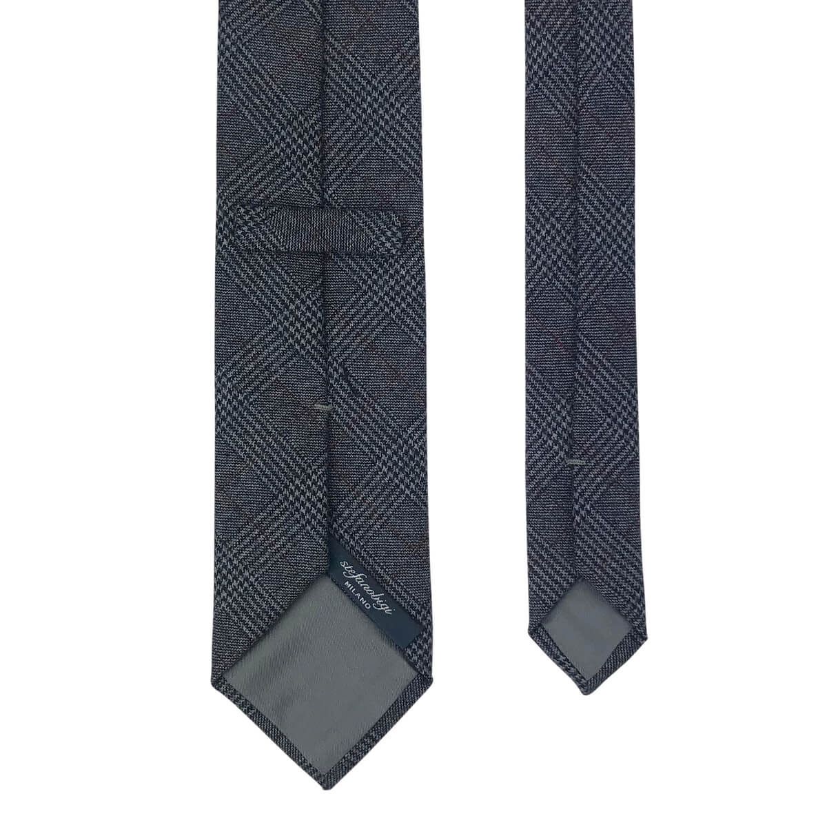 Wool tie – Check - Bigi Ties