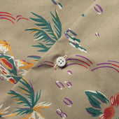Hawaiian Print Camp Shirt