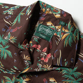 Hawaiian Print Camp Shirt
