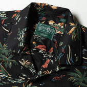 Hawaiian Print Camp Shirt