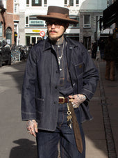Belafonte Ragtime Clothing, West Railroad JK 11.5 oz Denim, Indigo, 27-12