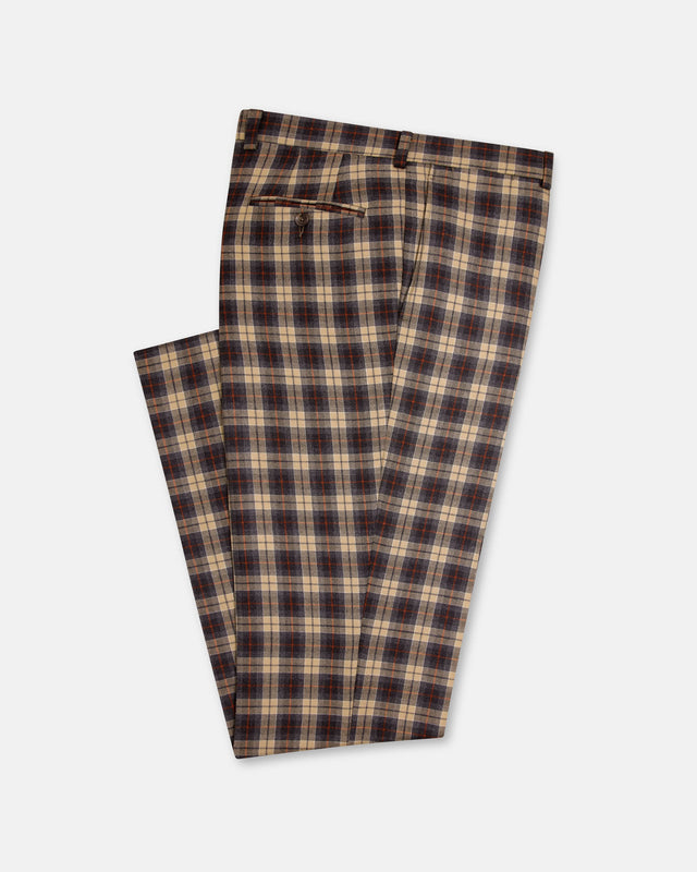 Made In Canada Tartan Wool Trouser