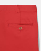 Made In Usa Bright Red Washed Twill Chino Pant
