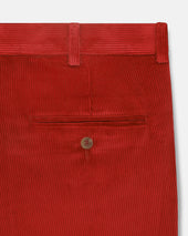 Made In Usa Red Wide Wale British Corduroy Pant