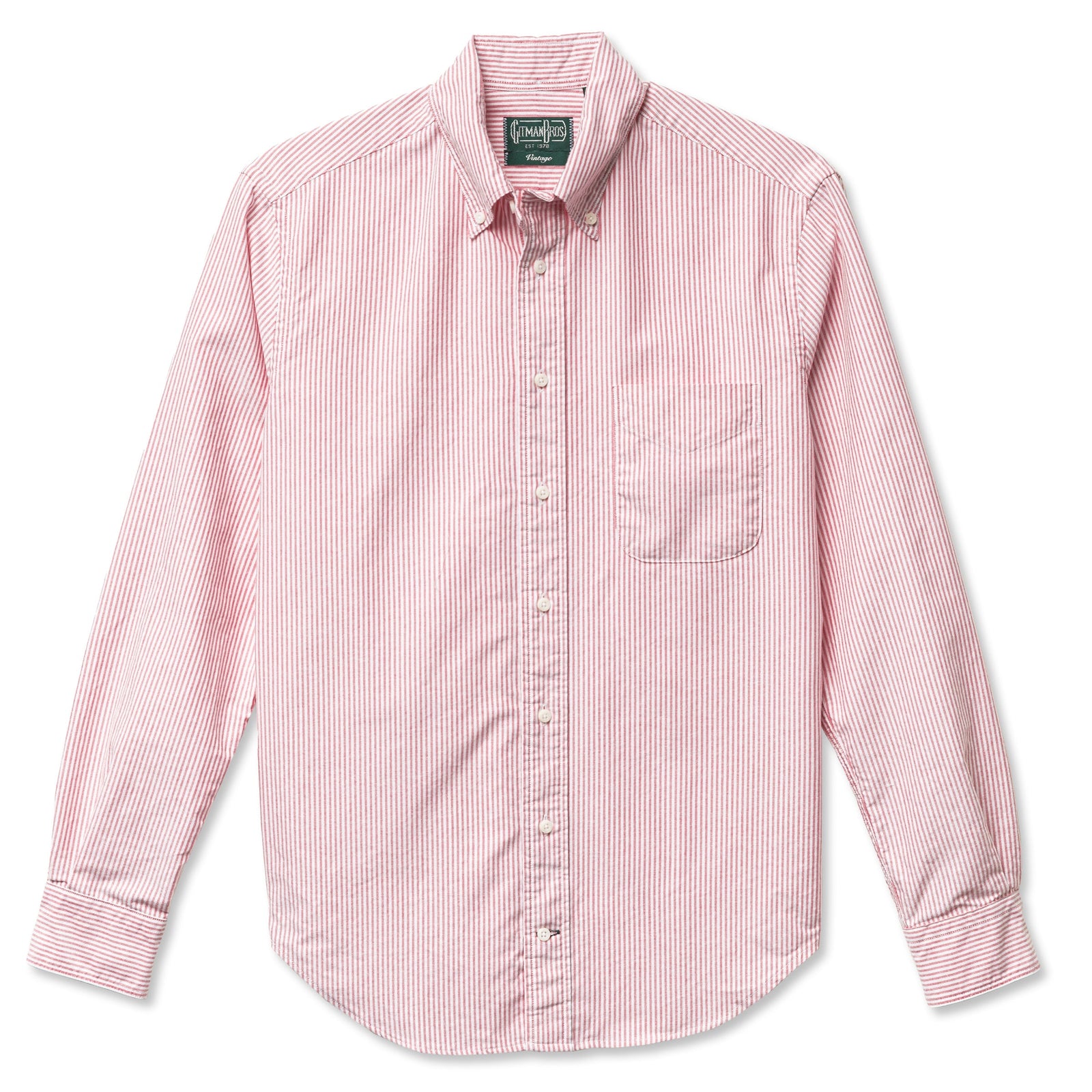 Red Stripe Oxford