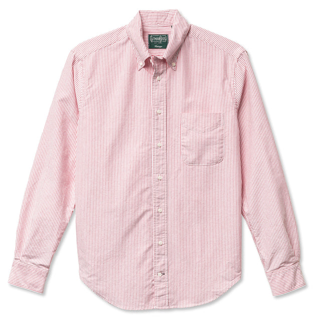 Red Stripe Oxford