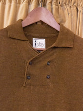 Max Rohr 4 Buttons Polo Tabacco