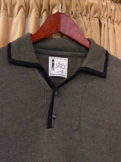 Max Rohr 2 Buttons Polo Green Blue