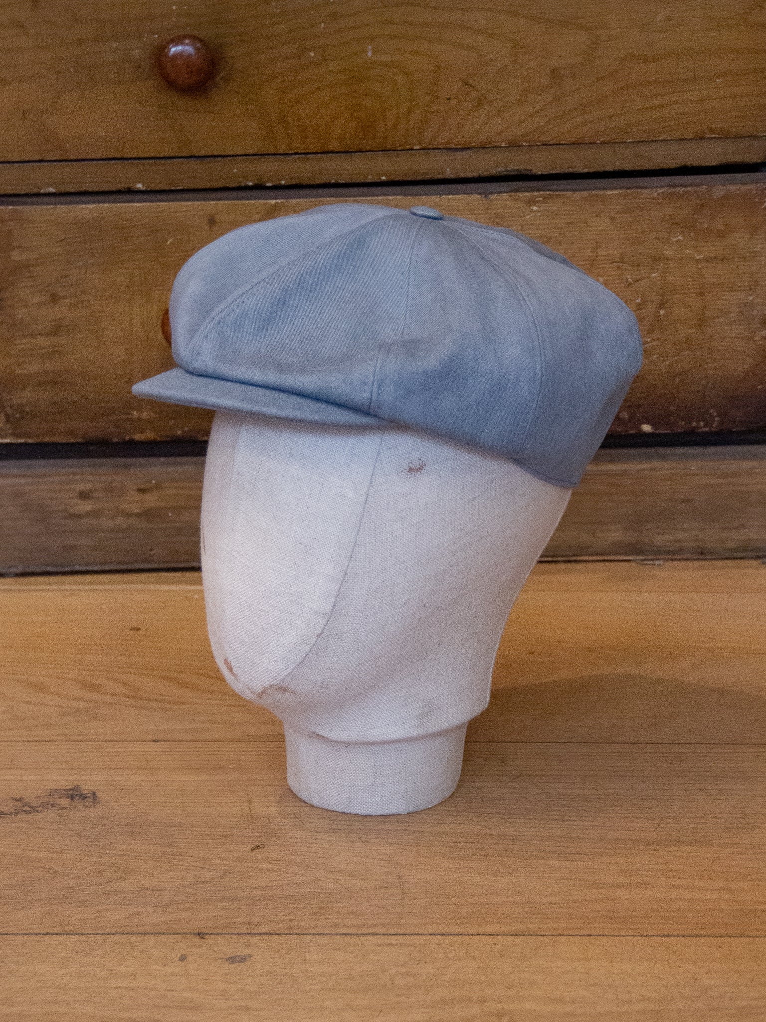 Superduper Hats Simonon Newsboy Hat Raw Pearl