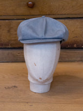 Superduper Hats Simonon Newsboy Hat Raw Pearl