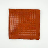 Silk Spotted Pocket Square In
