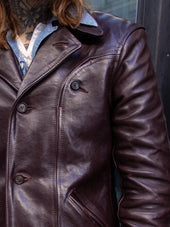 Aero Leather Clothing Rockafella Chestnut Badalassi Steerhide