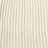 Soft Lambswool Heavy Knit Hat In Cream