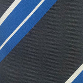 7 fold Jacquard tie – Striped - Bigi Ties