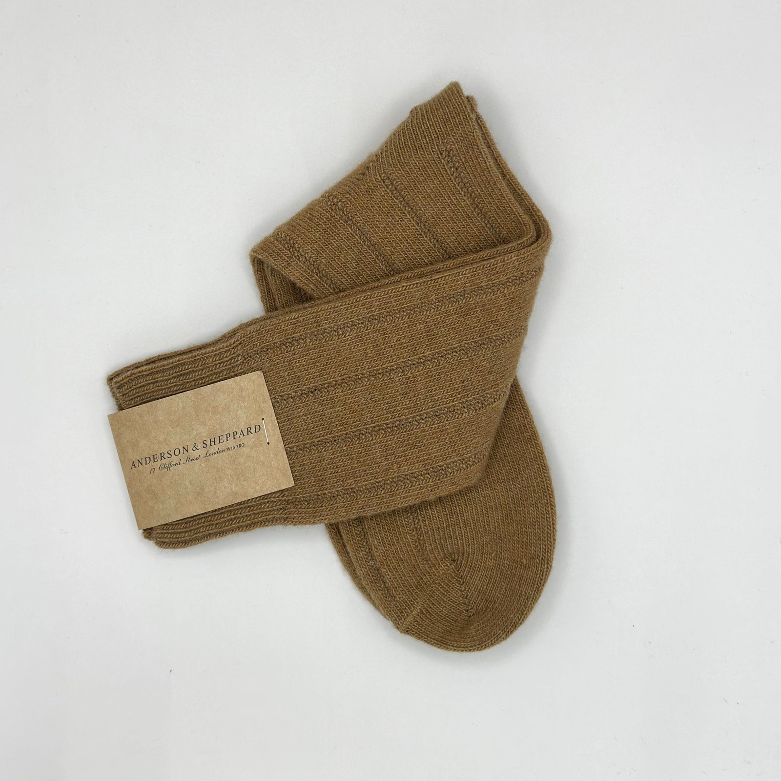 Soft Shetland And Cashmere Socks In