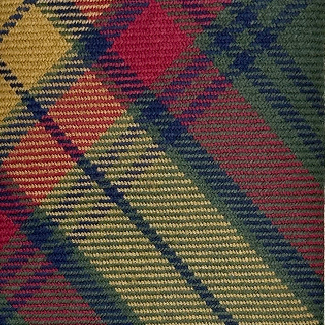 Tartan Tie in Dark Green