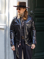 Aero Leather Clothing Board Racer J100 Jerky Horsehide
