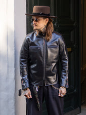 Aero Leather Clothing Board Racer J100 Jerky Horsehide