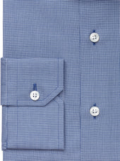Blue Houndstooth Shirt Elgin Fit