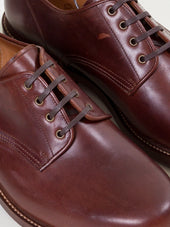 Bright Shoemakers Derby Chestnut Brown