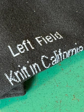 La Ca And White Striped Bamboo Tube Socks